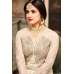 White Abaya Anarkali Suit Pakistani Designer Gown