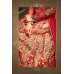 Red Heavy Embellished Gown Pakistani Designer Anarkali Suit
