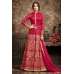 Red Traditional Anarkali Dress Designer Embroidered Party Suit
