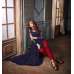 ZMA19003 NAVY BLUE AND RED MAISHA ADDICTION 5 PARTY WEAR SUIT 