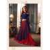 ZMA19003 NAVY BLUE AND RED MAISHA ADDICTION 5 PARTY WEAR SUIT 