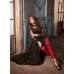Black Evening Gown Pakistani Designer Party Dress