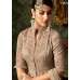  Beige Pakistani Wedding Party Bridesmaid Designer Gown 