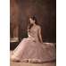 Hot Pink Embellished Evening Gown