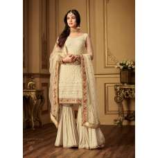 Sweet Corn Designer Gharara Pakistani Suit (4 weeks delivery)