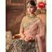 GREEN AND GOLDEN HEAVY EMBROIDERED PUNJABI WEDDING LEHENGA 