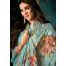 Aqua Blue Designer Lengha Suit 