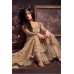 STUNNING INDIAN DESIGNER GOLD LEHENGA GOWN 