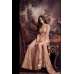 Peach New Party Bridesmaid Wedding Dress Gown 