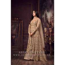 STUNNING INDIAN DESIGNER GOLD LEHENGA GOWN 