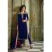 M23002-C NAVY BLUE MOHINI COLOUR ADDICTION VELVET SUIT
