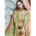 Green Orange Summer Cotton Dress Salwar Suit