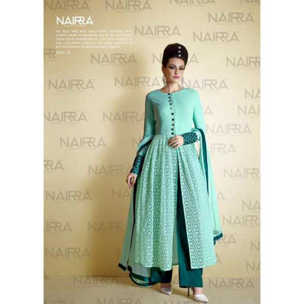 Turquoise Indian Wedding Dress