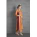 Orange Pakistani Designer Formal Straight Curt Suit