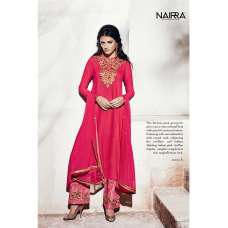 FUCHSIA PINK PARTY WEAR SALWAR SUIT