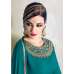 Teal Blue Elegant Indian Party Dress
