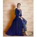 Navy Blue Nakkashi Nairra A Line Trouser Style Suit