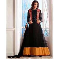 A-1003 Black ANARKALI ARIHANT DRESS
