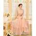 LIGHT PEACH INDIAN & PAKISTANI BRIDAL WEDDING WEAR ANARKALI SUIT 