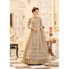 GREY INDIAN & PAKISTANI BRIDAL WEDDING WEAR LEHENGA