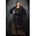 Blue Anarkali Dress Party Wedding Designer Wear