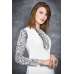 BRILLIANT WHITE & BLACK PRINTED SALWAR KAMEEZ