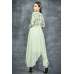 CEMENT GREEN FLARED JACKET SUIT
