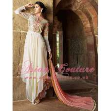8004 WHITE AAFREEN ADAA STYLISH ANARKALI SUIT