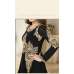 BLACK HEAVY EMBROIDERED FLOOR LENGTH ANARKALI DRESS