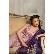 ZSN-12B PURPLE  SOBIA NIZAR READY MADE SUIT