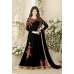 ZAV1005-G BLACK AVON DREAMS STARRING AYESHA TAKIA ANARKALI GOWN 