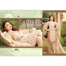 ZDS17005 LIGHT BROWN BAROQUE 2 BY DEEPSY GEORGETTE PAKISTANI STYLE SUIT