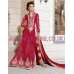 Z-12005 RED ETHNIC ZOYA EID AND WEDDING LENGHA
