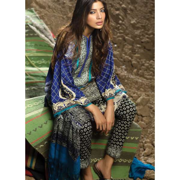 Sana Safinaz Winter Salwar Kameez Suit [ Replica ]