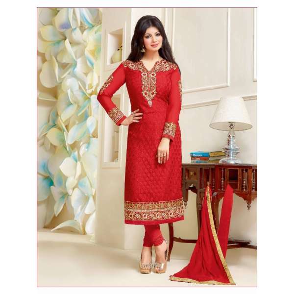 Z7043 RED ZISA AYESHA TAKIA SALWAR KAMEEZ SUIT