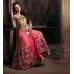 Pretty Peachy Pink Evening Dress Wedding Lengha Suit