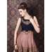 Blue Pink Dress Long Frock Designer Gown