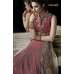 Red & Beige Indian Party Wedding Dress