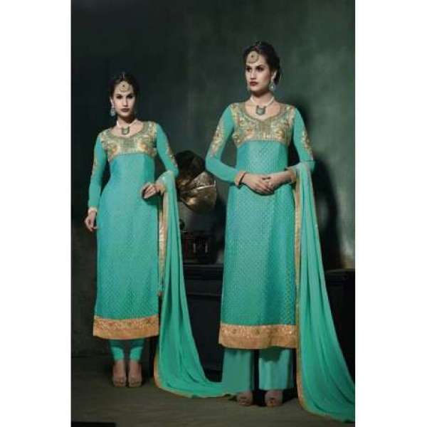 Firozi Lilly Fiona Long Length Party Wear Salwar Kameez