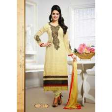 Cream Tamanna 2 Georgette Long Length Salwar Kameez