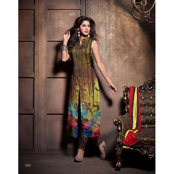 Green SENORA MASKEEN BY MAISHA WEDDING WEAR SALWAR SUIT