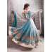 Zoya-9007-B Colour Plus Blue Anarkali Dress Wedding Suit 