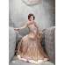 Zoya Beige Wedding Wear Anarkali Dress Suit Colour Plus 9007-A
