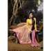 Yellow & Pink Indian Anarkali Salwar Suit