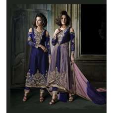 Blue Pakistani Wedding Salwar Suit