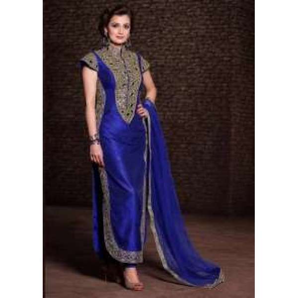 MP21004 Blue Mohini Princess Wedding Wear