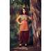 Orange Maroon Designer Patiala Punjabi Suit 