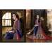 Blue Red Gown Gorgeous Party Dress Suit