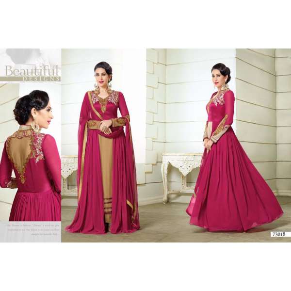 MF73018 FUSCHIA COLOUR ELEZITA DESIGNER SALWAR KAMEEZ SUIT
