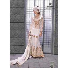 14005 WHITE ZOYA ELITE DESIGNER DRESS 